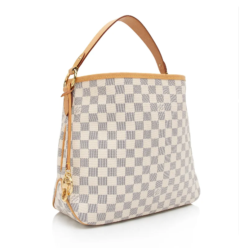 Louis Vuitton Speedy bags in monogram canvas for a classic lookLouis Vuitton Damier Azur Delightful PM Shoulder Bag (rWZaHb)