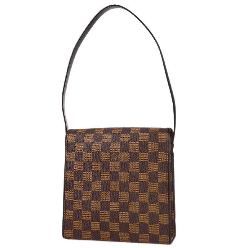 Ladies Louis Vuitton shoulder bags with a single - handle silhouetteLouis Vuitton 2002 Damier Tribeca Mini Handbag N51162