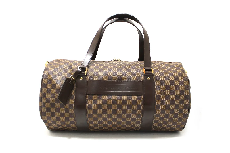 Ladies Louis Vuitton Capucines bags with a detachable shoulder strapAuthentic NEW Louis Vuitton Limited Edition Damier Ebene Golf Cup 2003 Hawaii Sac Polochon Duffle Bag