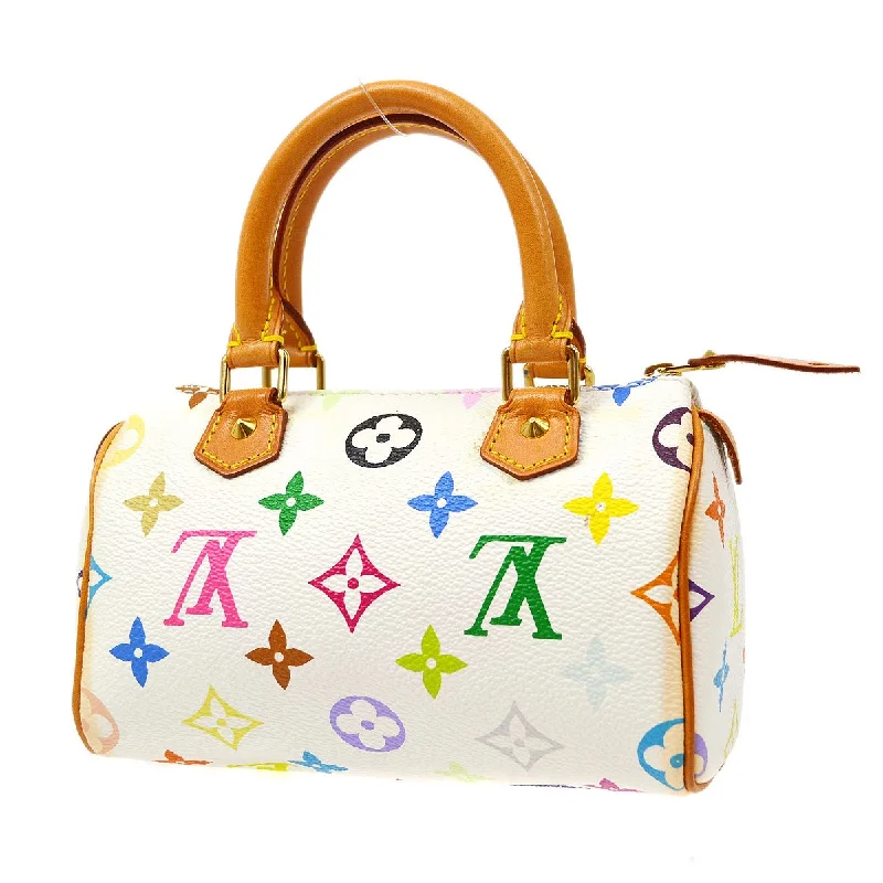 Louis Vuitton Twist bags with a crystal - embellished LV - turnlockLOUIS VUITTON 2003 MINI SPEEDY MONOGRAM MULTICOLOR M92645 90222