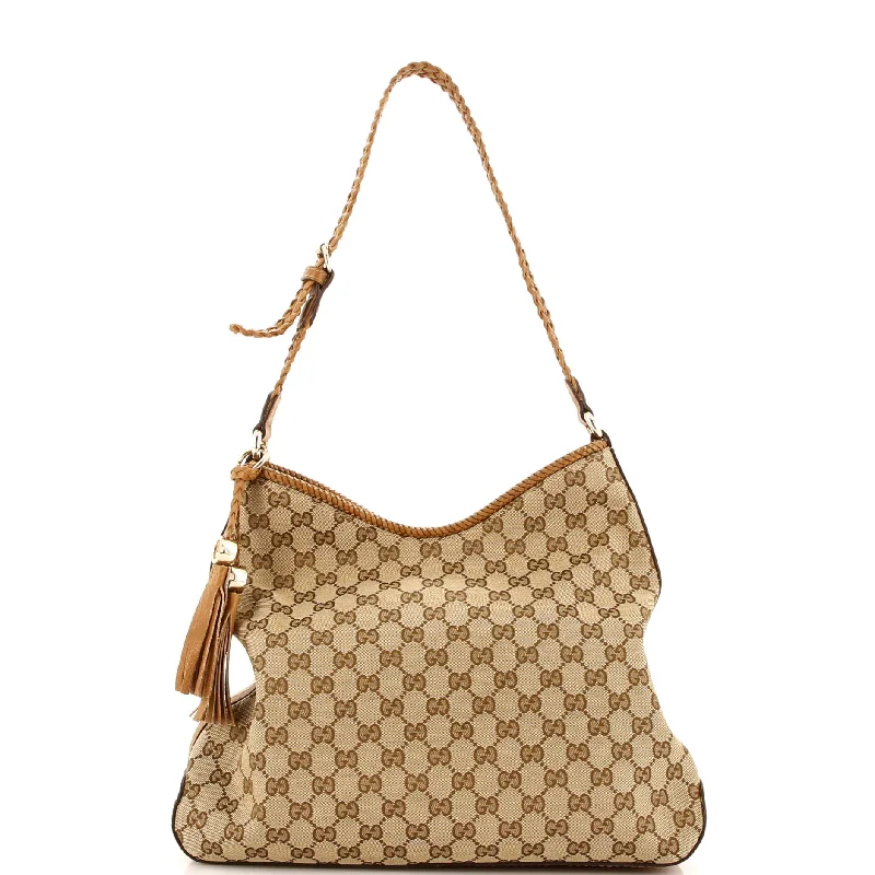 Gucci tote bags for women with a spacious interiorMarrakech Hobo GG Canvas Medium