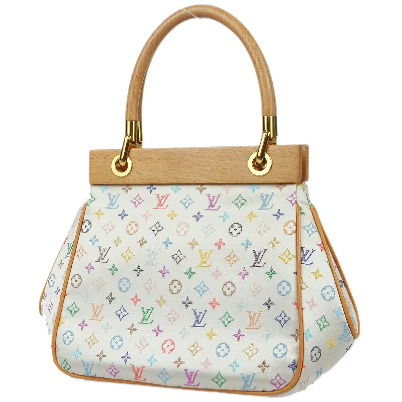 Louis Vuitton Twist bags with the iconic LV - turnlock closureLouis Vuitton 2004 Abelia Monogram Satin Multicolor M92936