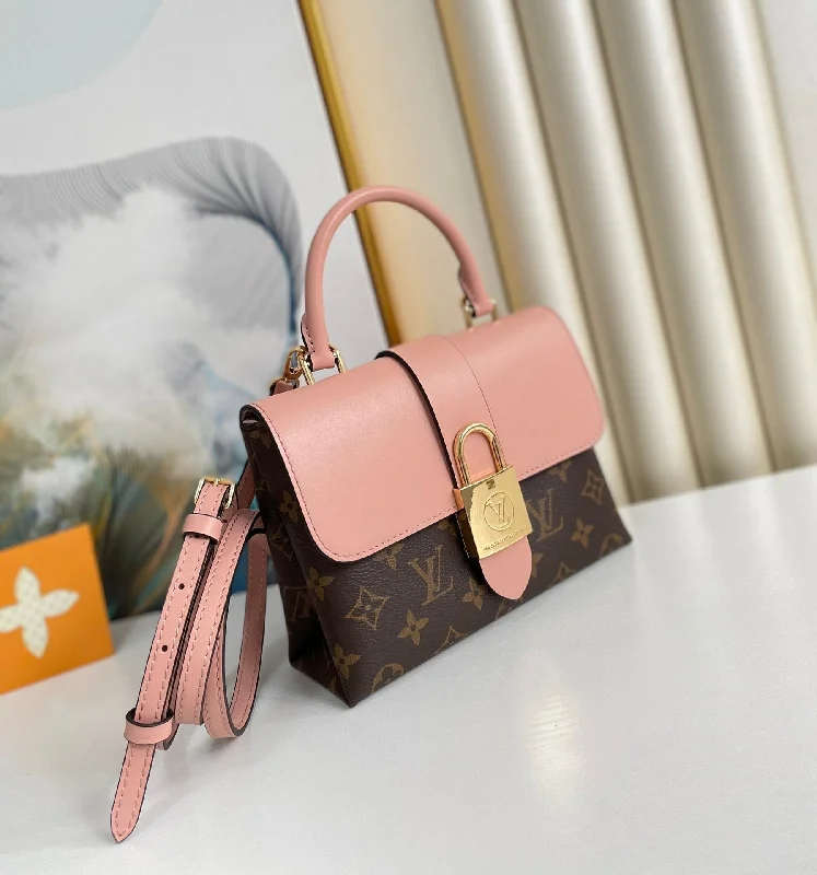 Ladies Louis Vuitton shoulder bags with a single - handle silhouetteLouis Vuitton Locky BB Bag