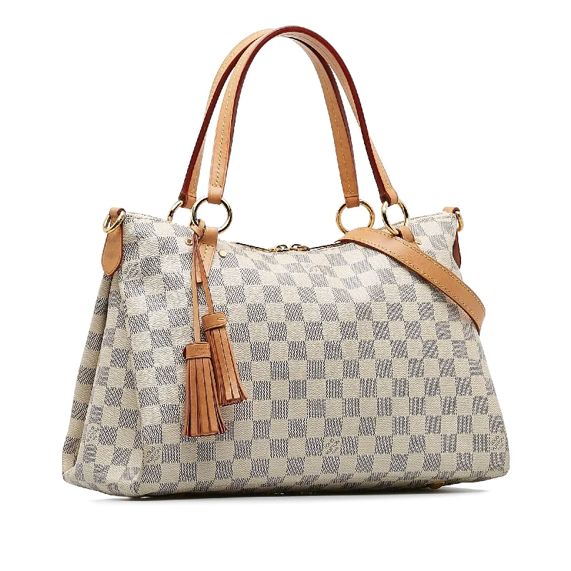 Louis Vuitton handbags with a metal - framed clasp for durabilityLouis Vuitton Damier Azur Lymington (iz4P1W)