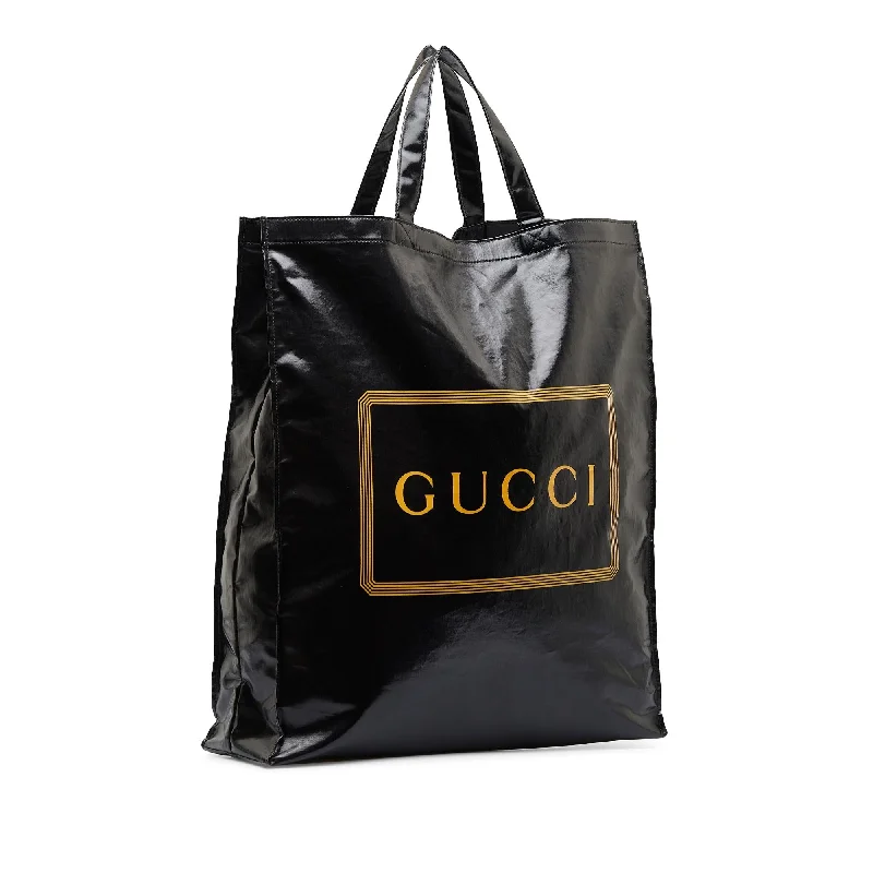 Gucci Marmont bags for women with a contrast - colored interiorGucci Crystal Montecarlo Logo Tote (ZkAZjR)