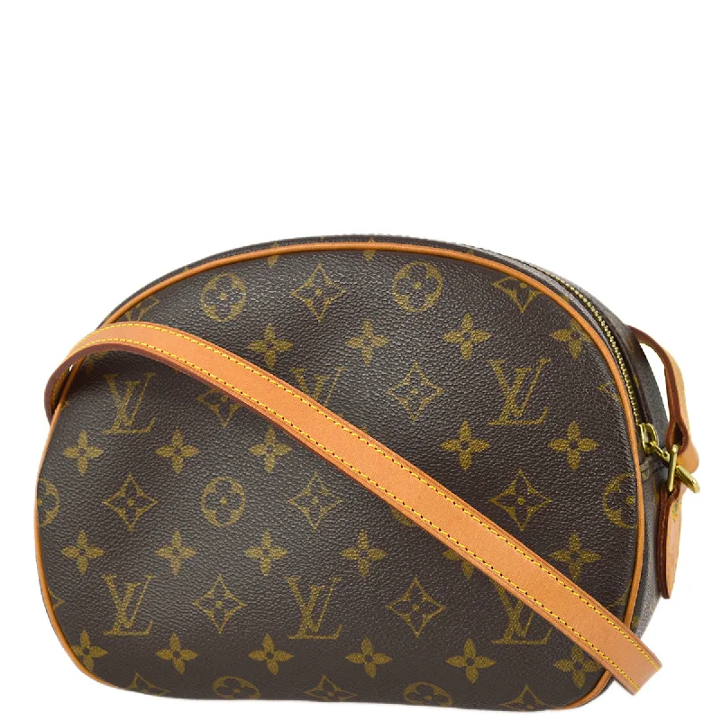 Louis Vuitton tote bags with a double - handle and shoulder - strap optionLouis Vuitton 2004 Monogram Blois Crossbody Bag M51221