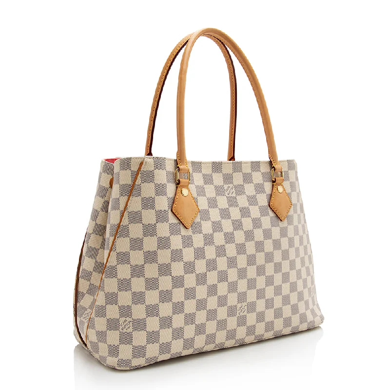 Louis Vuitton Speedy bags in monogram canvas for a classic lookLouis Vuitton Damier Azur Calvi Tote (21963)