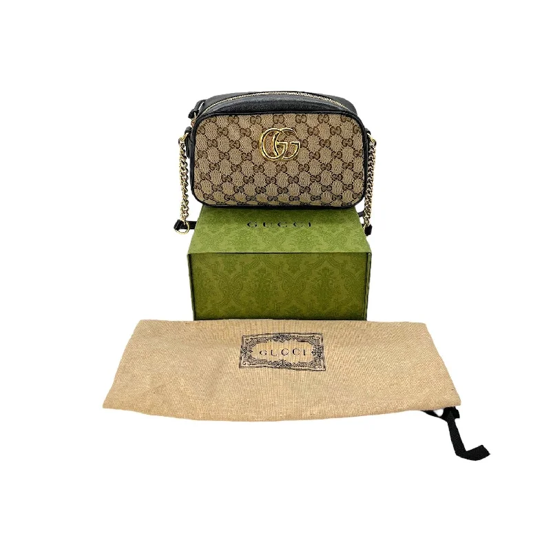 Ladies Gucci Dionysus bags with a detachable shoulder strapGucci GG Canvas Small Marmont Matelasse Camera Bag