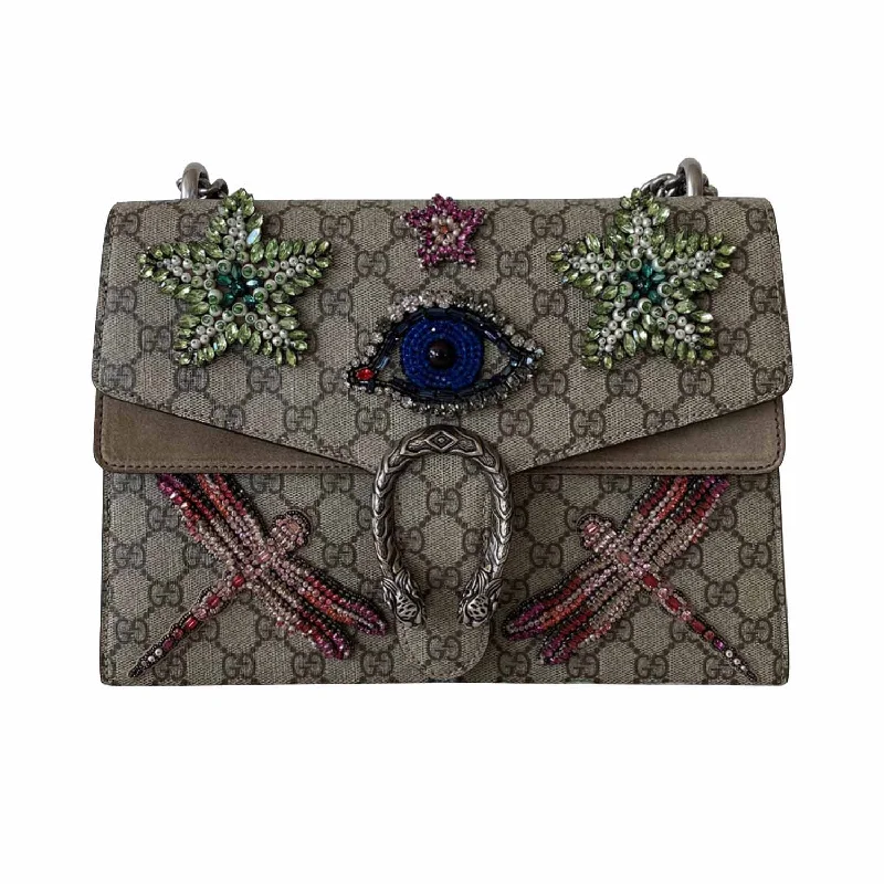 Women Gucci crossbody bags in a bold red colorGucci Dubai Exclusive GG Large Dionysus Bag