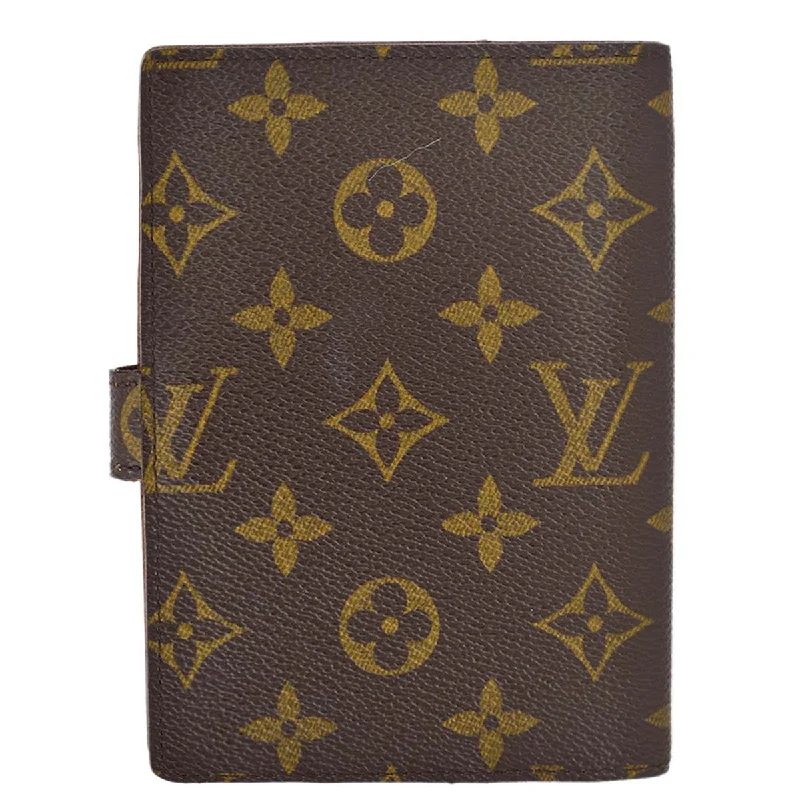 Louis Vuitton backpacks with a multi - pocket organization for functionalityLouis Vuitton 2002 Monogram Agenda PM R20005