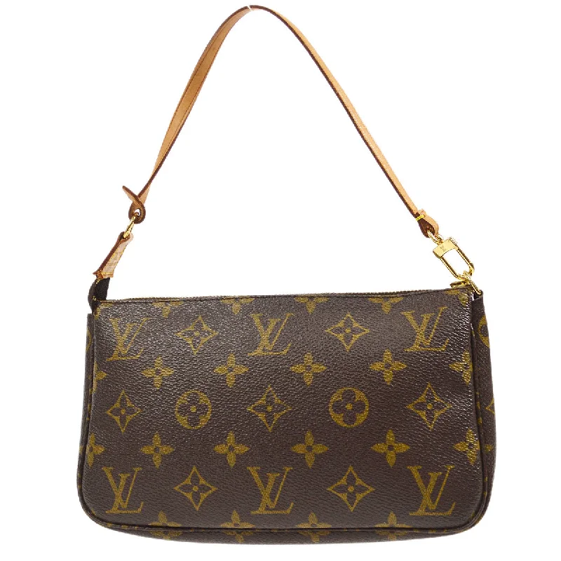 Louis Vuitton handbags with a metal - framed clasp for durabilityLOUIS VUITTON 2002 POCHETTE ACCESSOIRES M51980