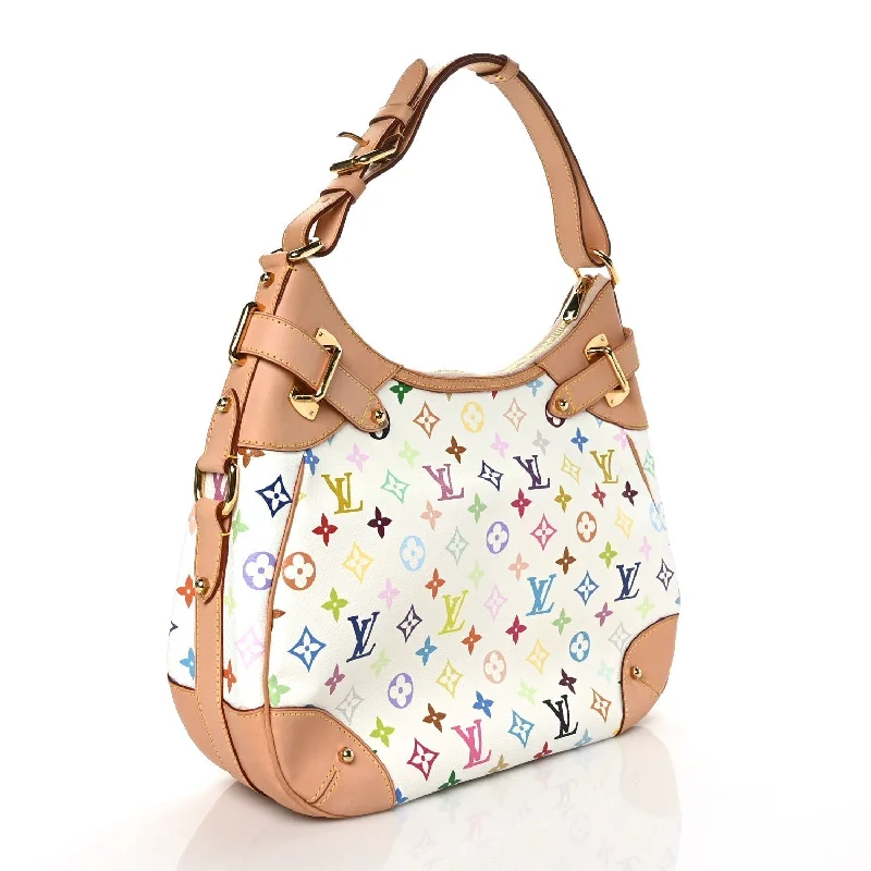 Louis Vuitton Speedy bags in monogram canvas for a classic lookLOUIS VUITTON MULTICOLOR MONOGRAM GRETA SATCHEL