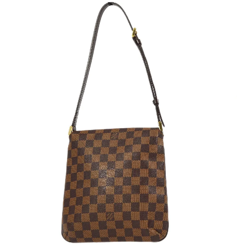 Louis Vuitton Twist bags with a contrast - colored interior for visual interestLouis Vuitton 2002 Damier Musette Salsa Short N51260