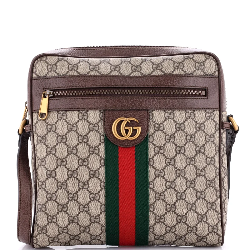 Medium - sized Women Gucci handbags for everyday useOphidia Messenger Bag GG Coated Canvas Medium