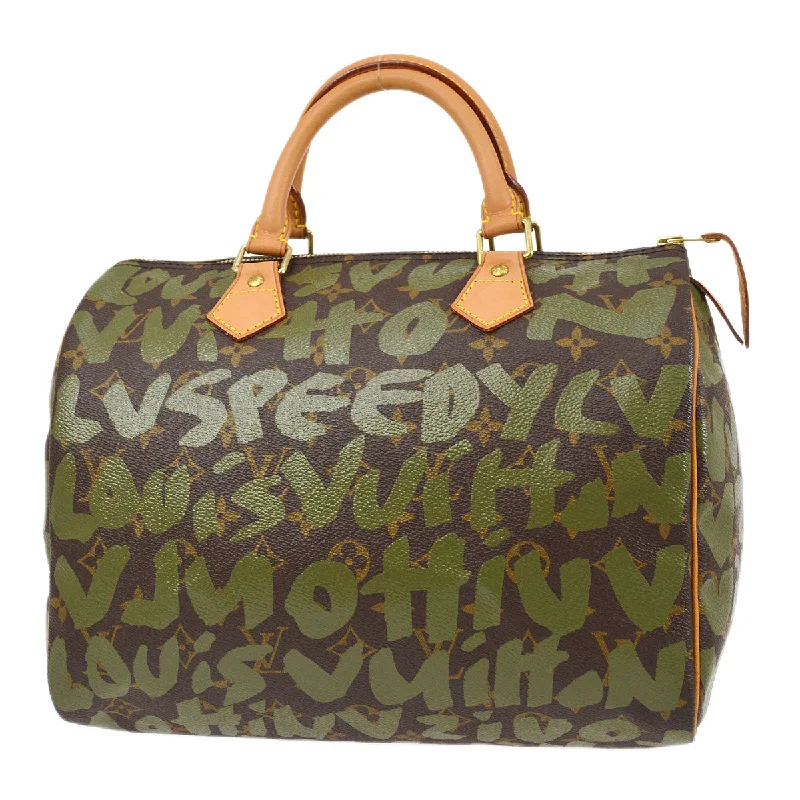 Louis Vuitton Twist bags with a snakeskin - effect panel for a bold lookLOUIS VUITTON 2001 SPEEDY 30 GRAFFITI M92194