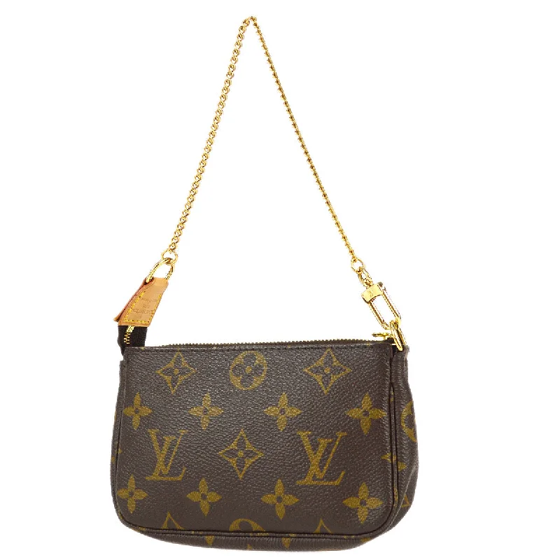 Louis Vuitton Alma bags with a detachable shoulder strap for versatilityLouis Vuitton 2004 Mini Pochette Accessoires Monogram M58009