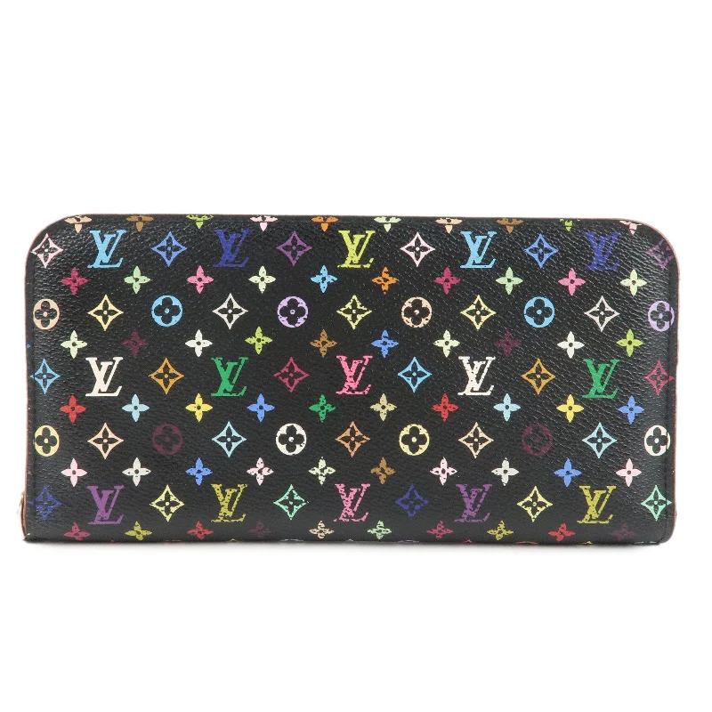 Louis Vuitton bags with a front - zip pocket for small items like keysLouis Vuitton Multi Color Portefeuille Insolite Wallet M93754