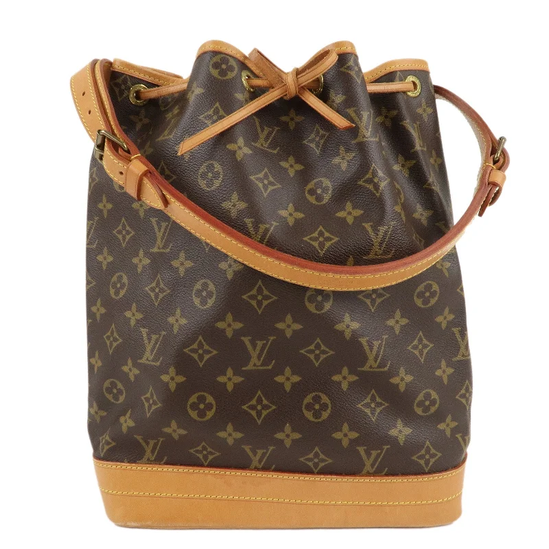 Louis Vuitton Twist bags with a crystal - embellished LV - turnlockLouis Vuitton Monogram Noe Shoulder Bag Hand Bag Brown M42224