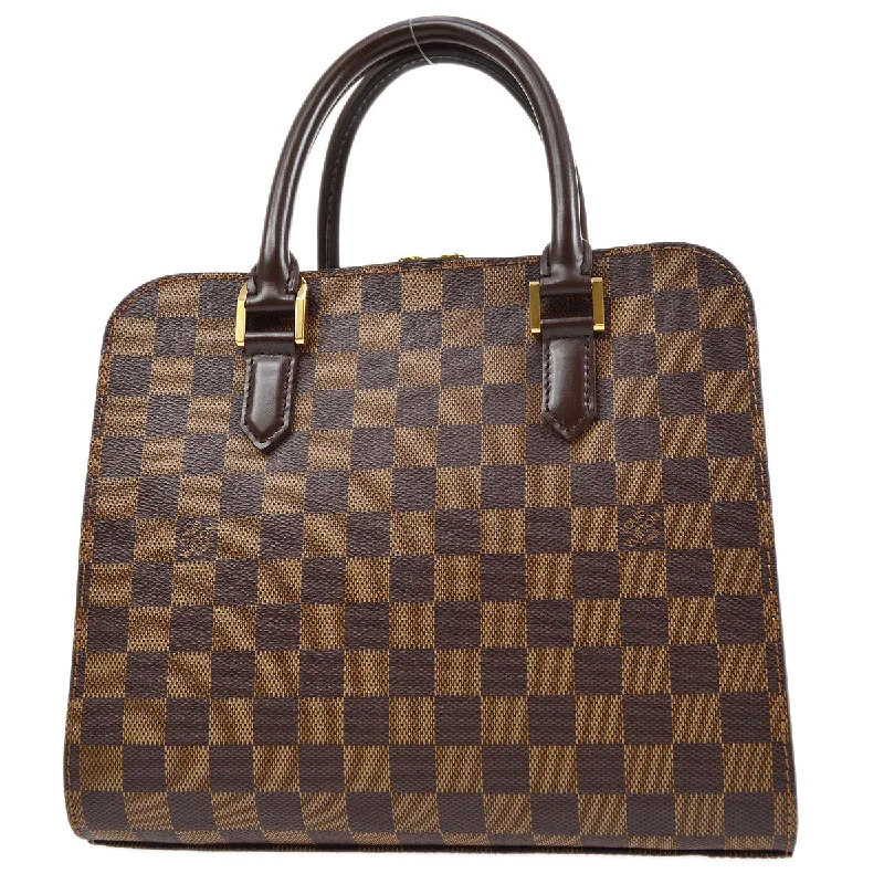 Medium - sized Louis Vuitton tote bags for work and shoppingLouis Vuitton 2002 Damier Triana N51155