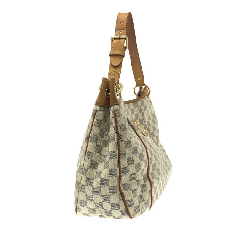 Ladies Louis Vuitton Capucines bags with gold - toned hardwareLouis Vuitton Damier Azur Galliera (aeDDFL)