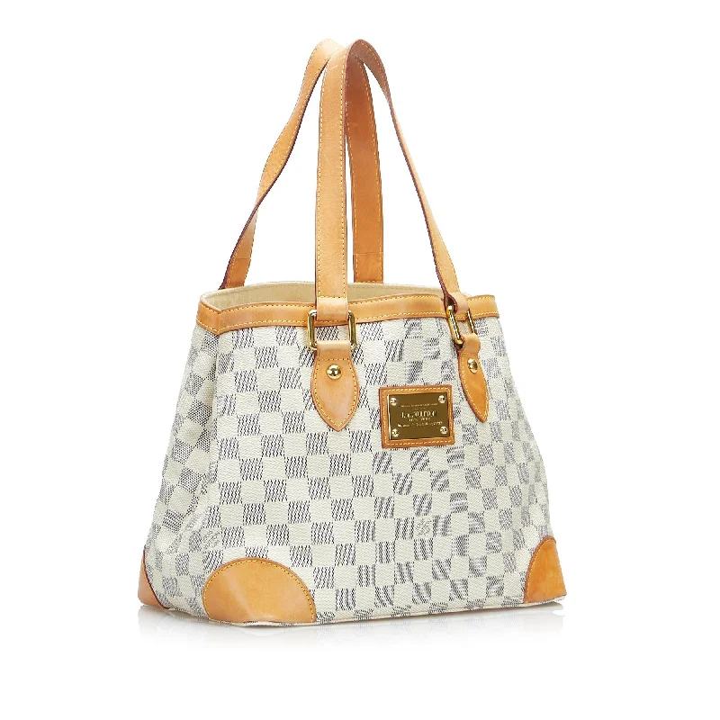 Louis Vuitton Neverfull bags with large capacity for everyday essentialsLouis Vuitton Damier Azur Hampstead PM (5V6R9J)