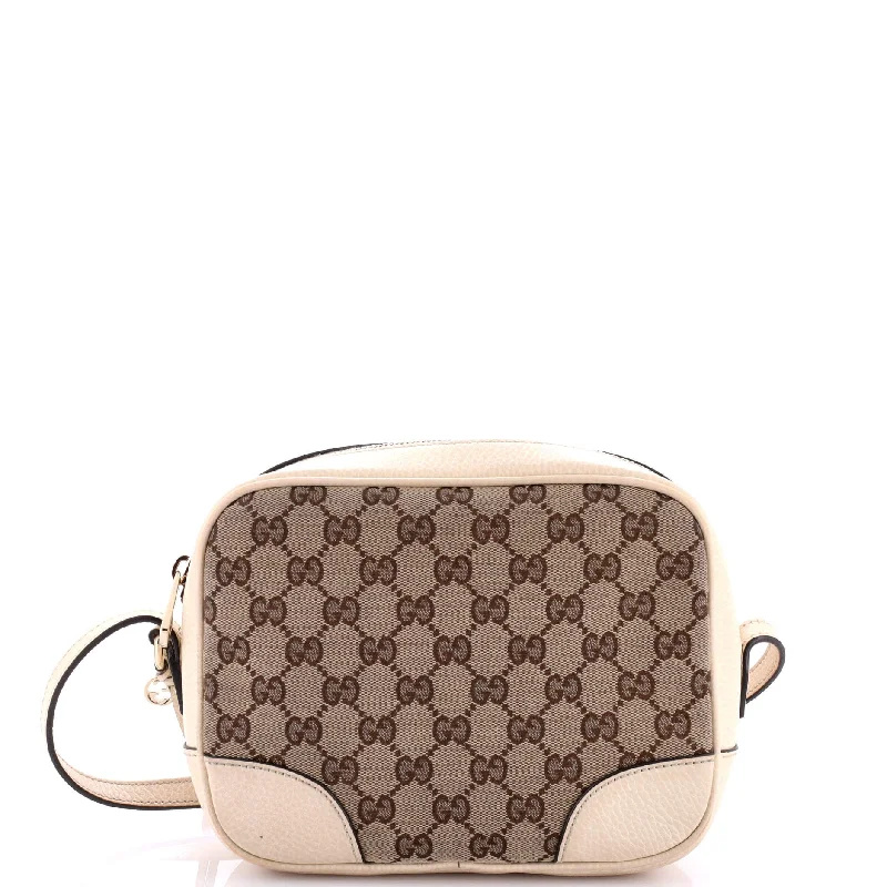 Gucci handbags for women with a beaded trimBree Disco Crossbody Bag GG Canvas Mini