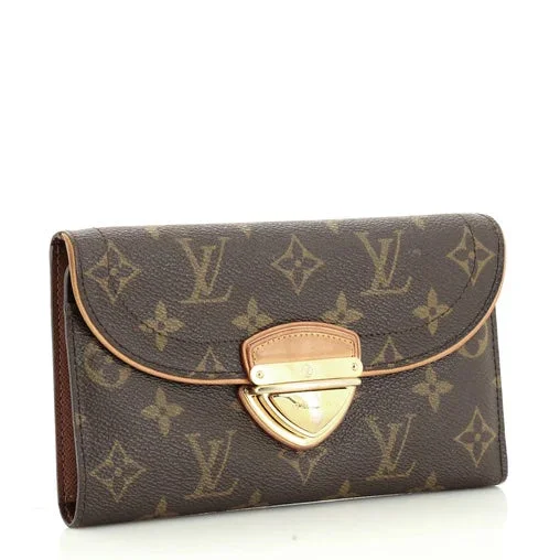 Louis Vuitton Neverfull bags with large capacity for everyday essentialsLOUIS VUITTON MONOGRAM EUGENIE WALLET/ CLUTCH