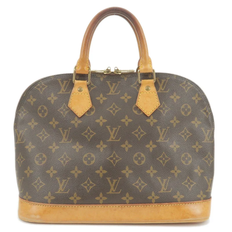 Ladies Louis Vuitton Capucines bags with a detachable shoulder strapLouis Vuitton Monogram Alma Hand Bag M51130