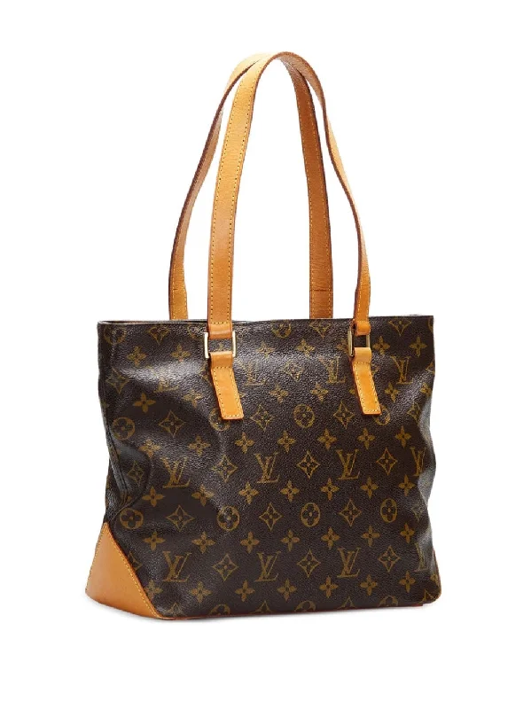 Ladies Louis Vuitton shoulder bags with a single - handle silhouetteLOUIS VUITTON MONOGRAM CABAS PIANO TOTE BAG