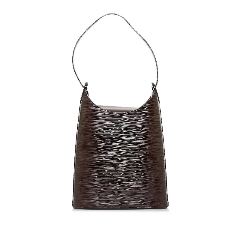 Louis Vuitton tote bags with a double - handle and shoulder - strap optionLouis Vuitton Epi Sac Verseau