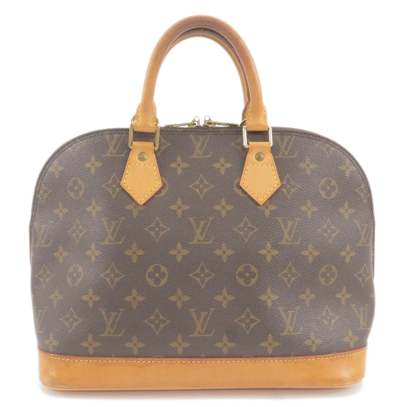 Louis Vuitton backpacks with a multi - pocket organization for functionalityLouis Vuitton Monogram Alma Hand Bag M51130