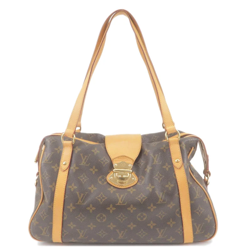 Louis Vuitton Neverfull bags with large capacity for everyday essentialsLouis Vuitton Monogram Stresa PM Shoulder Bag M51186