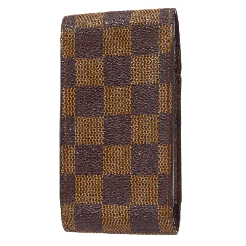 Louis Vuitton bags with a zip - around closure for enhanced securityLouis Vuitton 2004 Damier Etui Cigarette N63024