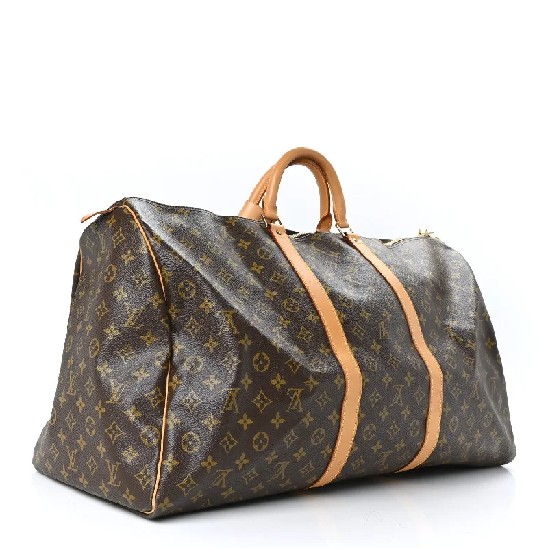 Louis Vuitton backpacks with a padded laptop compartment for travelLOUIS VUITTON VINTAGE MONOGRAM KEEPALL 60 DUFFLE BAG