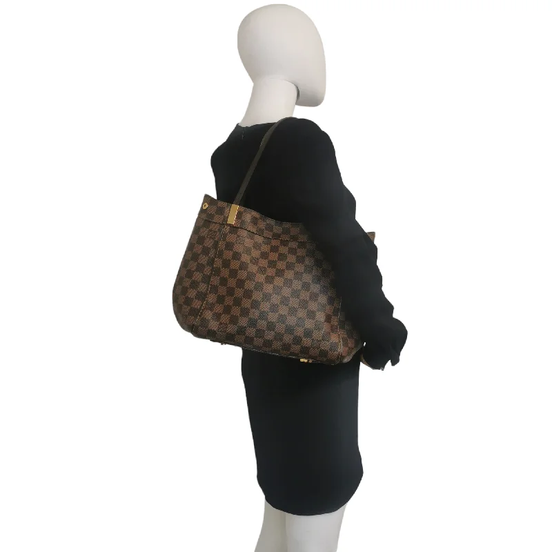 Louis Vuitton tote bags with a water - resistant coating for outdoor useLouis Vuitton Marylebone PM Damier Ebene