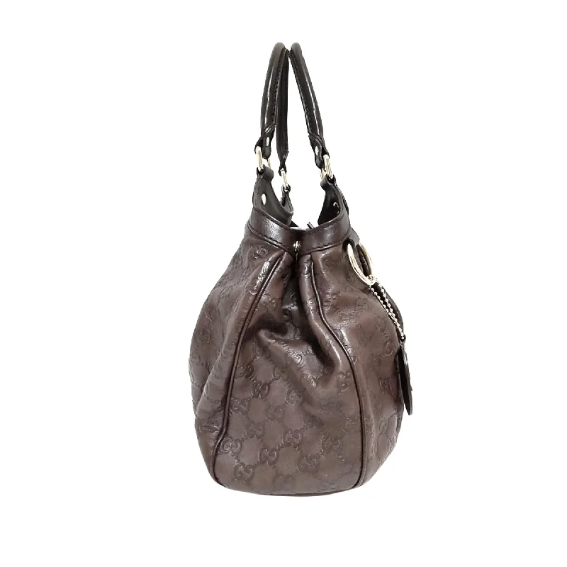 Gucci tote bags for women with a water - resistant coatingGucci Guccissima Sukey (SHG-37754)