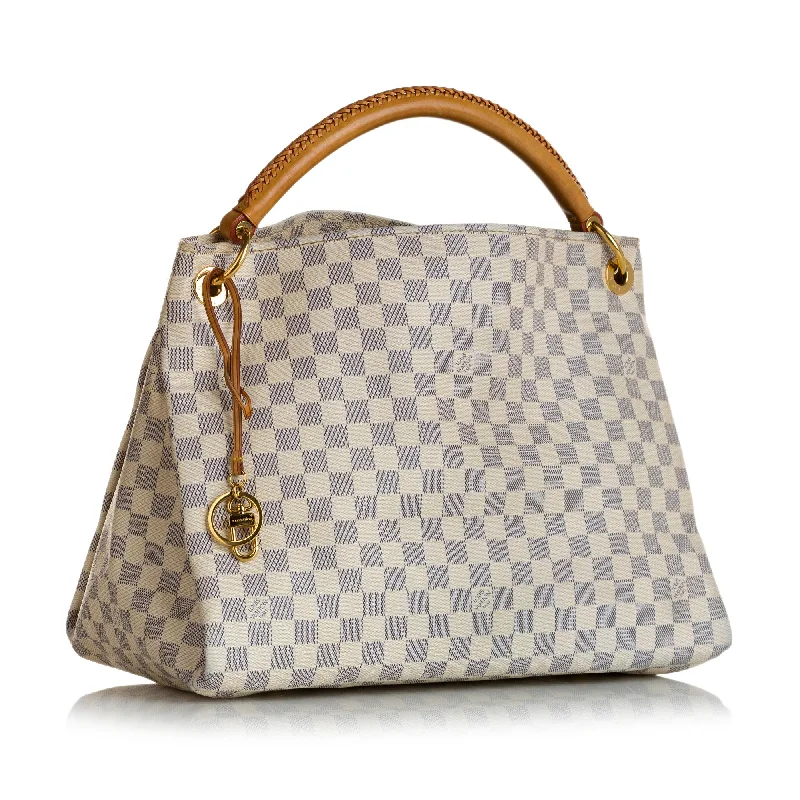 Ladies Louis Vuitton Capucines bags with a detachable shoulder strapLouis Vuitton Damier Azur Artsy MM (37684)