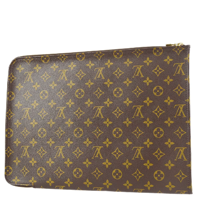 Louis Vuitton crossbody bags with a keychain holder for practicalityLouis Vuitton 2002 Poche Documents 38 Monogram M53456