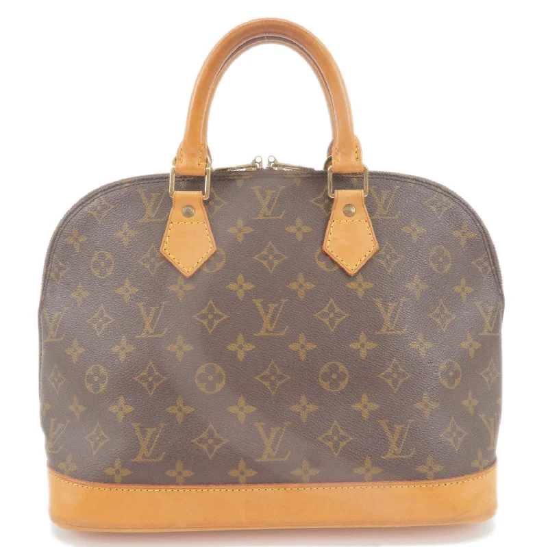 Louis Vuitton crossbody bags with a keychain holder for practicalityLouis Vuitton Monogram Alma Hand Bag M51130