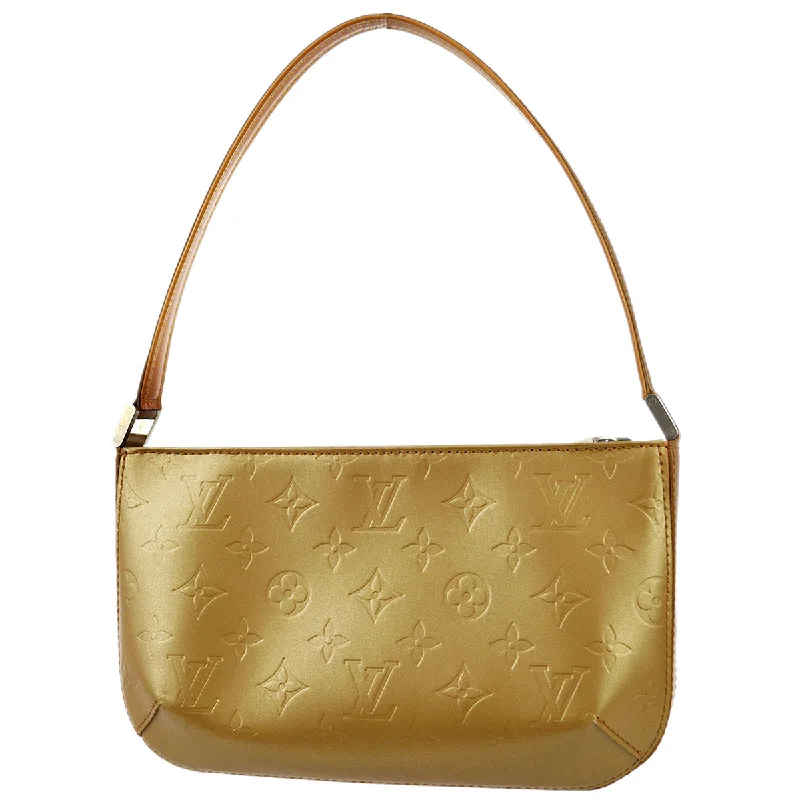 Ladies Louis Vuitton Capucines bags with gold - toned hardwareLouis Vuitton 2003 Beige Monogram Mat Fowler Handbag M55147