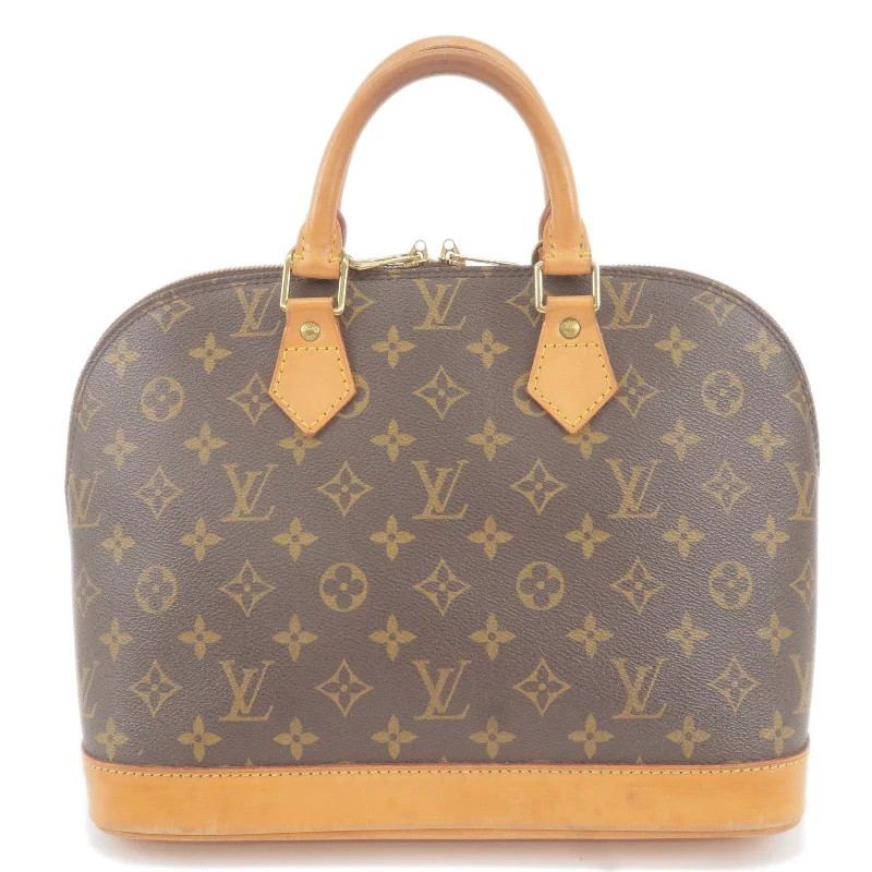 Louis Vuitton Twist bags with a snakeskin - effect panel for a bold lookLouis Vuitton Monogram Alma Hand Bag M51130