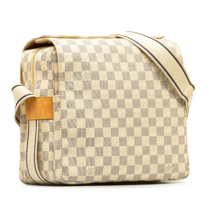 Louis Vuitton crossbody bags with a printed floral pattern for femininityLouis Vuitton Damier Azur Naviglio (qFVR6U)