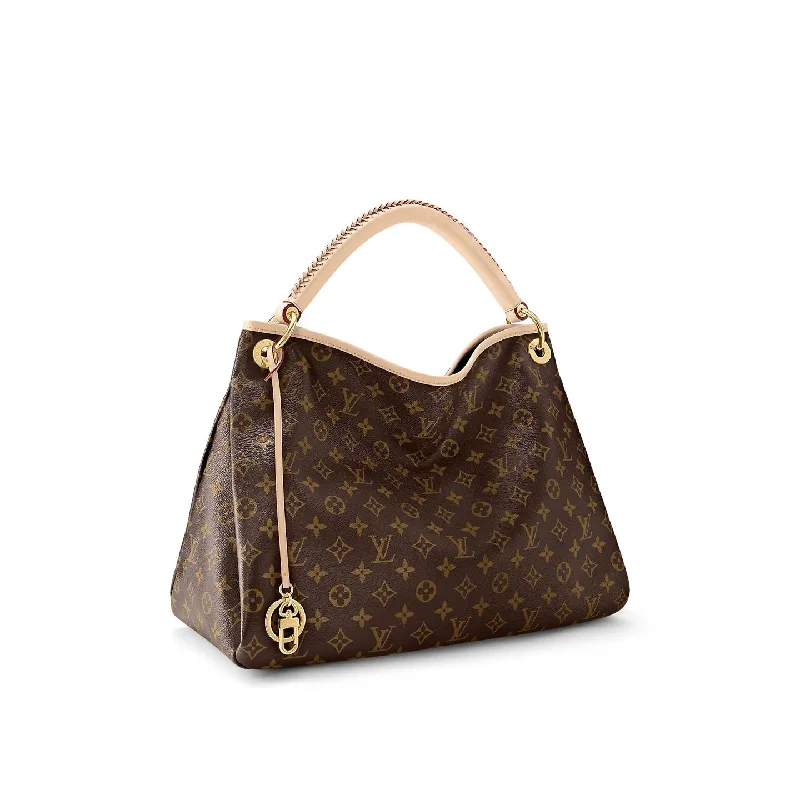 Small - sized Louis Vuitton Pochette Metis bags for a compact carryLOUIS VUITTON MONOGRAM ARTSY MM BAG