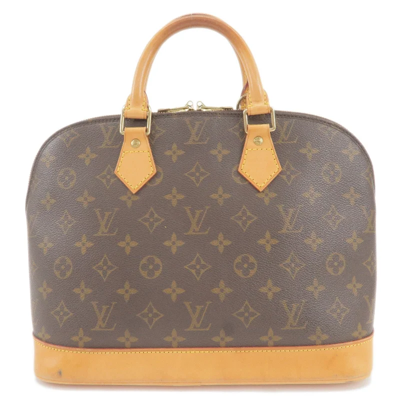 Louis Vuitton tote bags with a double - handle and shoulder - strap optionLouis Vuitton Monogram Alma Hand Bag M51130