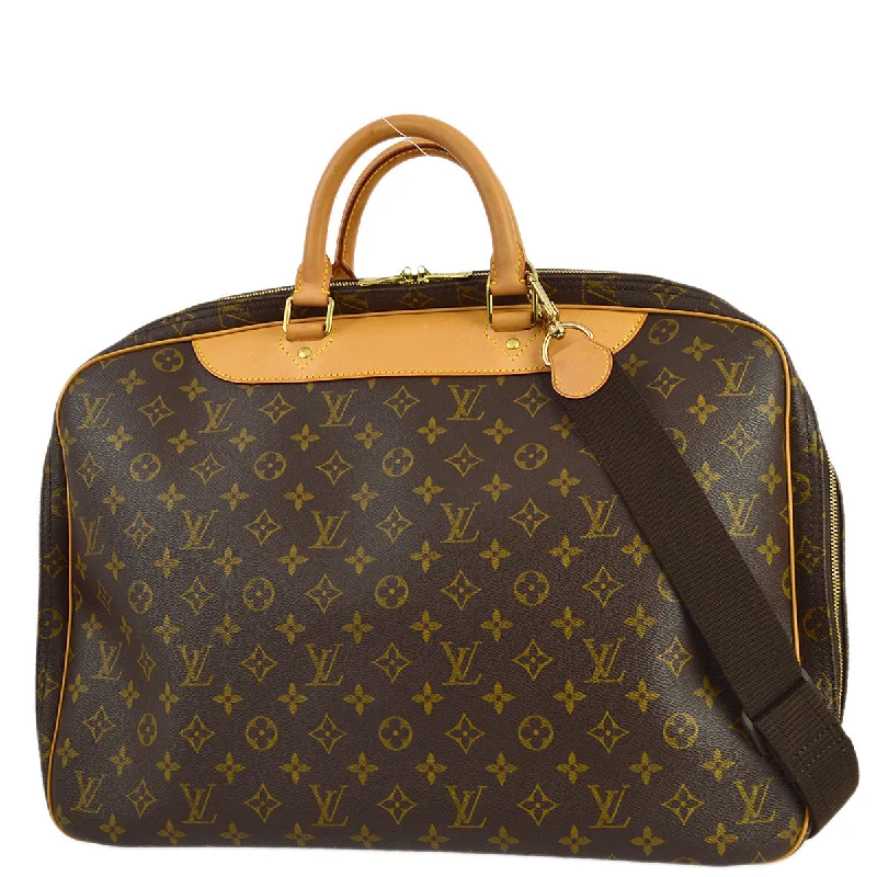 Ladies Louis Vuitton shoulder bags with a wide - width strap for comfortLouis Vuitton 2002 Monogram Alize 24 Heures M41399