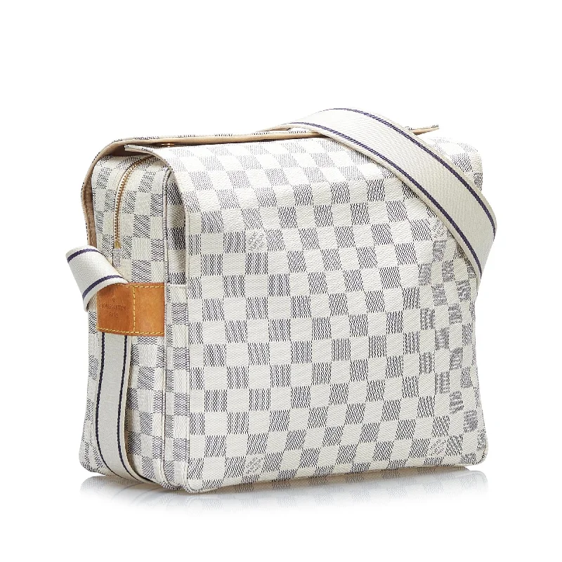 Louis Vuitton bags with a magnetic snap closure for easy accessLouis Vuitton Damier Azur Naviglio (oBDMvK)