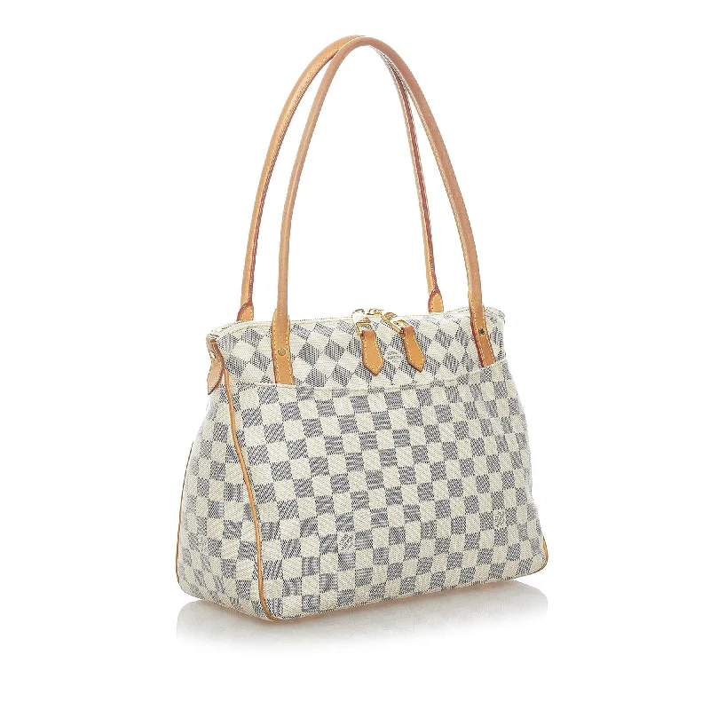 Louis Vuitton Alma bags featuring the signature top - handle designLouis Vuitton Damier Azur Figheri PM (31618)