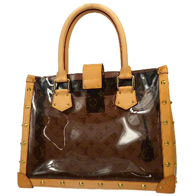 Ladies Louis Vuitton shoulder bags with a magnetic - closure flap for easeLouis Vuitton 2004 Monogram Vinyl Neo Cabas Ambre MM M92504