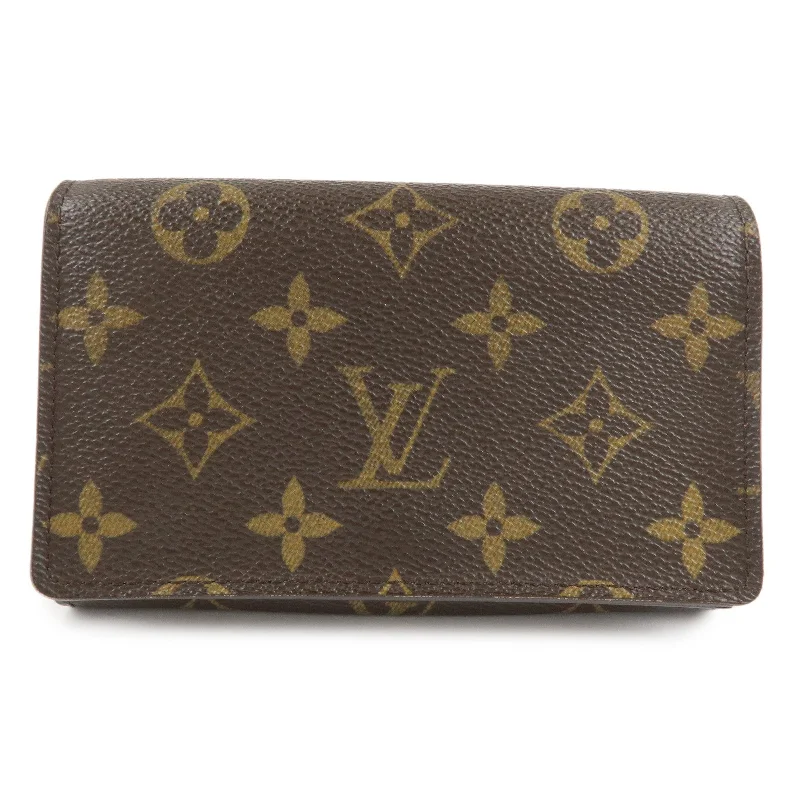 Medium - sized Louis Vuitton tote bags for work and shoppingLouis Vuitton Monogram Porte Monnaie Billets Tresor Wallet M61730