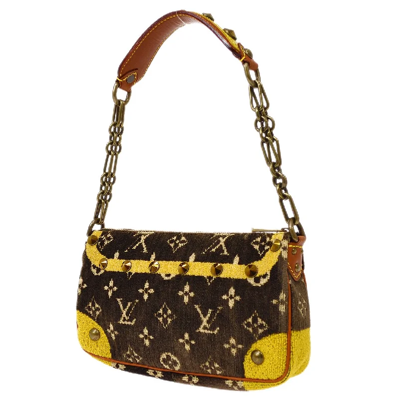 Louis Vuitton crossbody bags with a keychain holder for practicalityLouis Vuitton 2004 Monogram Trompe Loeil Pochette Accessoires M92710